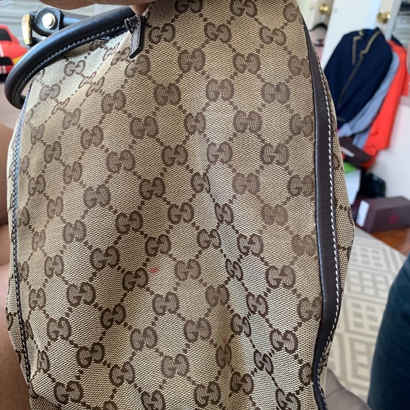 Gucci Large Monogram Canvas Hobo bag - Picture 5 of 8